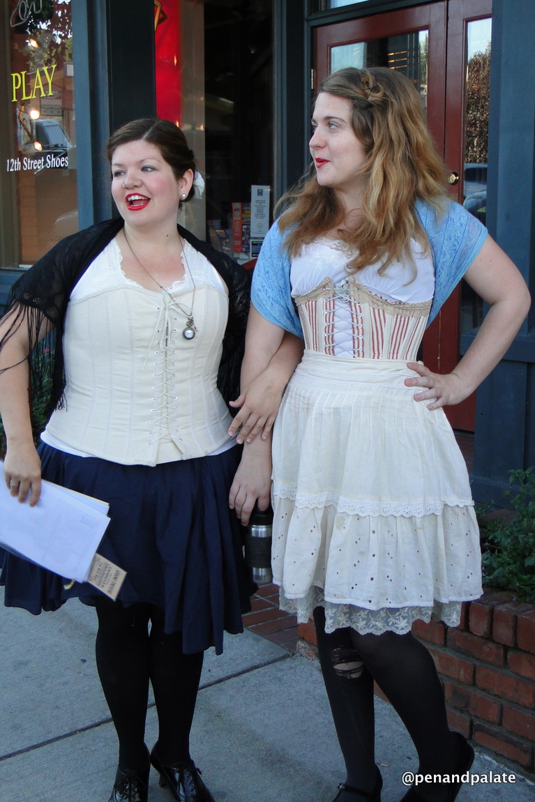 Hayley Boothe and Jane Burleigh, the Good Time Girls Walking Tours, Fairhaven, WA