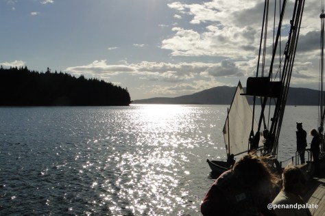 On board the Schooner Zodiac, Bellingham Bay, WA