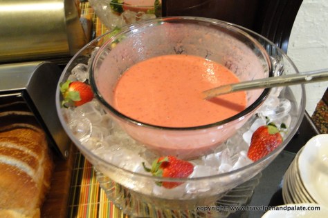 Strawberry soup, St. Francis Inn, St. Augustine, Fl