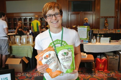 Kelley of Manitoba Harvest's Hemp Hearts – raw shelled hemp seeds