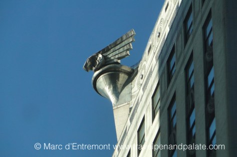 The Ride, Chrysler Building ornament