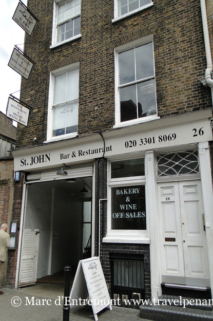 St. John Bar & Restaurant, London, UK
