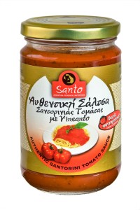 Santorini TOMATO SAUCE WITH VINSANTO wine: Santo Winery