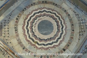 mosaic floor at the excavations Monastery of Zygos