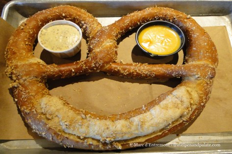 Troegs Bavarian Oktoberfest pretzel