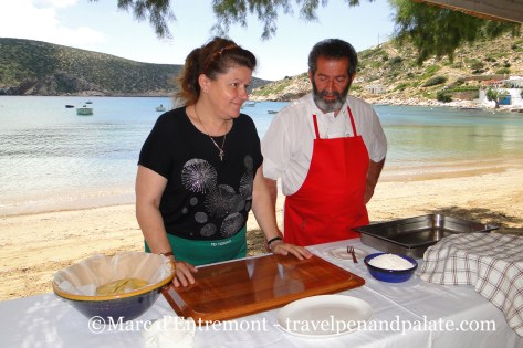 Flora and Nikos Kratzeskaros 
