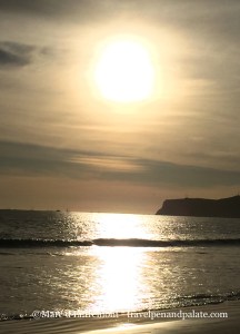 Sunset off Del Mar, San Diego