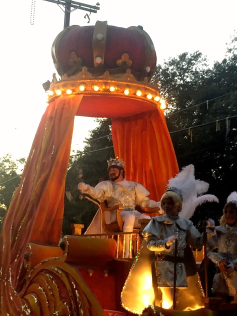 Sargon kink of the Krewe of Babylon Mardi Gras 2015 New Orleans