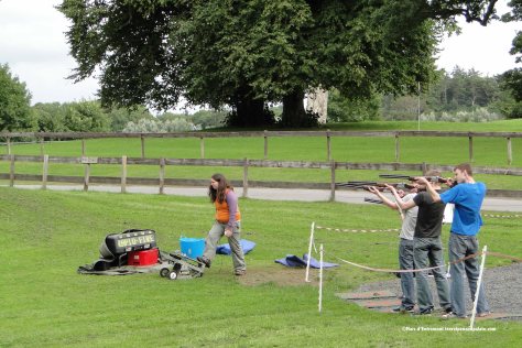 skeet shooting, Westport House, Ireland