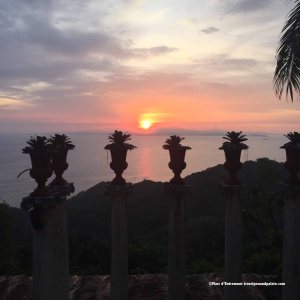 Sunset at Hotel Villa Caletas