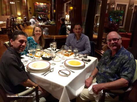 (far left) Mauricio Aymerich, director Small Distinctive Hotels, (top left) Michelle Cooke , (top right) Ciro DeAngles, (far right) Marc d'Entremont