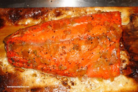 grilled salmon
