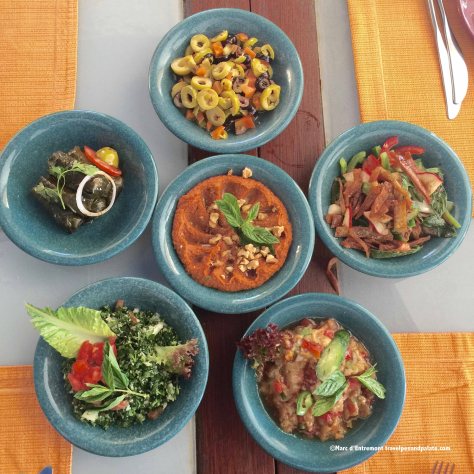 meze (small plates) in Jordan
