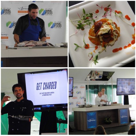 Chef demos Grand Tasting from the 2015 festival
