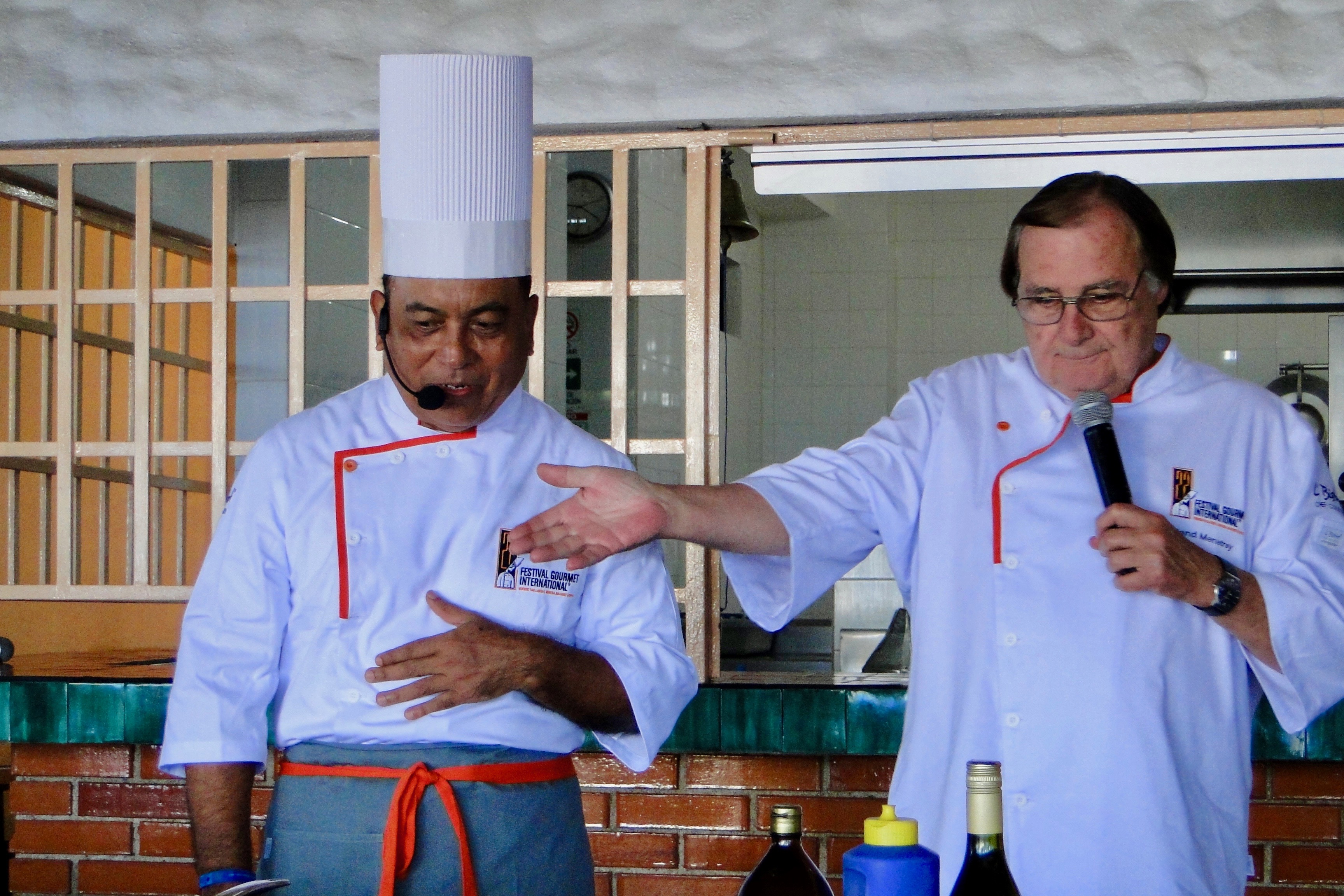 Chefs Luis Noriega & Heinz Reize owner of Coco Tropical