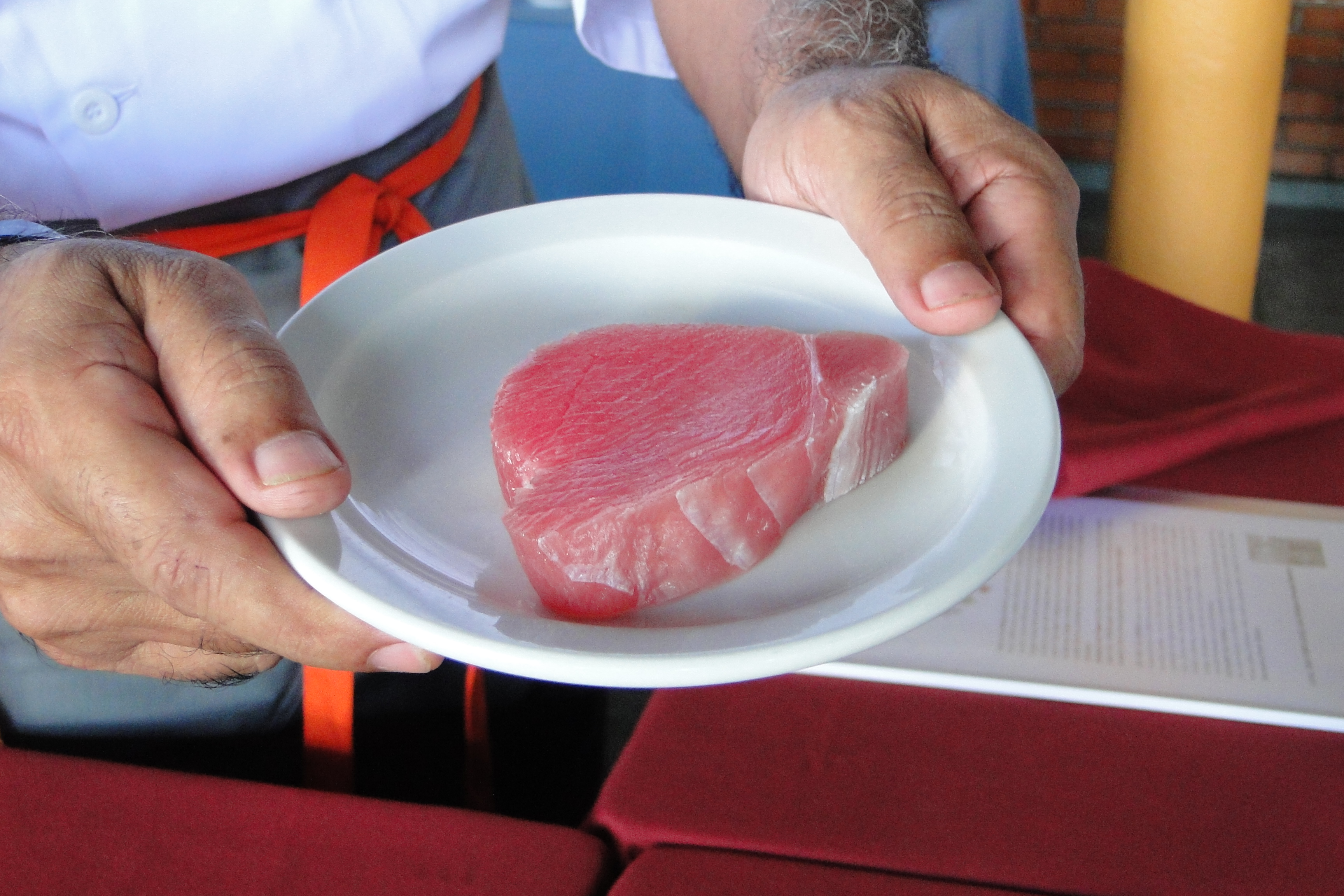 tuna steak from Mexico's northwest coast