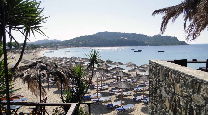 Escape to the Greek beach island  of Ammouliani